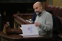 El BNG da su 'no' a los documentos de reconstrucción porque busca una salida de la crisis "socialmente justa" El diputado del BNG en el Congreso, Néstor Rego, durante su intervención en una sesión plenaria en la que además se debate el Decreto Ley 21/2020, o decreto de la ‘nueva normalidad’, que rige en España desde el término del estado de alarma, en Madrid (Esp