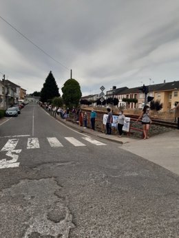 Cadena humana de Parga