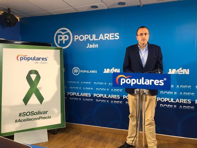 El portavoz del PP en el Ayuntamiento de Jaén, Manuel Bonilla, en una foto de archivo.