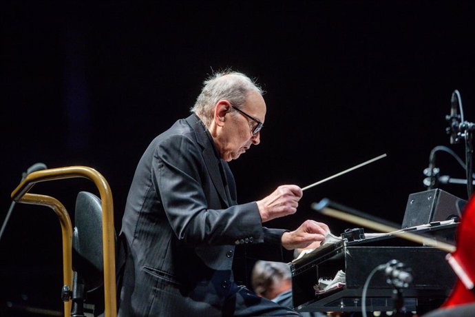Concierto del compositor Ennio Morricone en Madrid en el Wizink Center ENNIO MORRICONE ; ;Ricardo Rubio