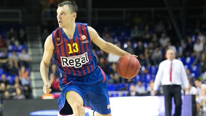 Sarunas Jasikevicius, en su etapa como jugador del FC Barcelona