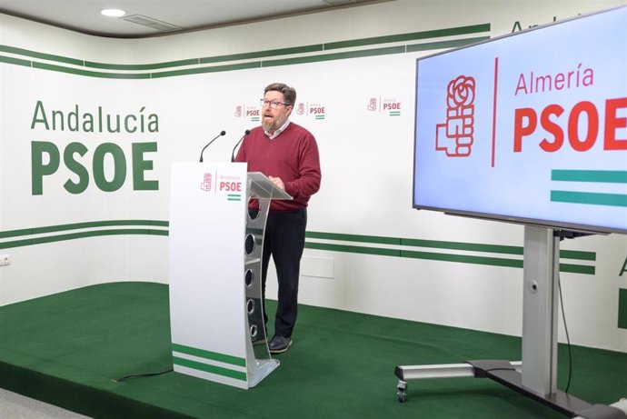 El portavoz adjunto del grupo parlamentario del PSOE-A Rodrigo Sánchez Haro en una foto de archivo