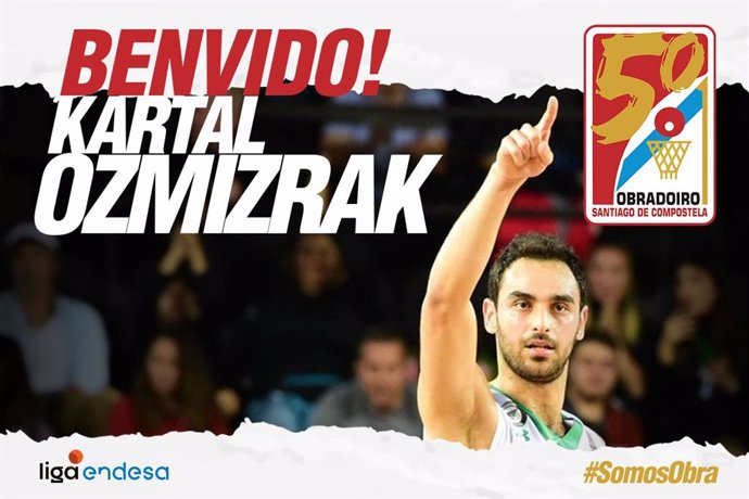 El nuevo jugador del Monbus Obradoiro Kartal Ozmizrak