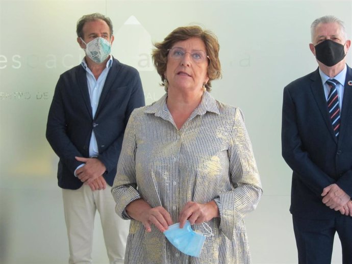La consejera de Ciudadanía y Derechos Sociales del Gobierno de Aragón, María Victoria Broto.
