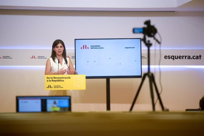 La portavoz de ERC, Marta Vilalta