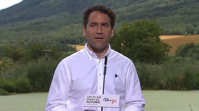 El secrtario general del PP participa en un acto electoral en Kuartango.