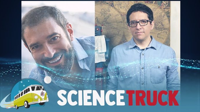 Pere Estupiny y Aldo Bartra, protagonistas del último programa de 'Science truck' de esta temporada