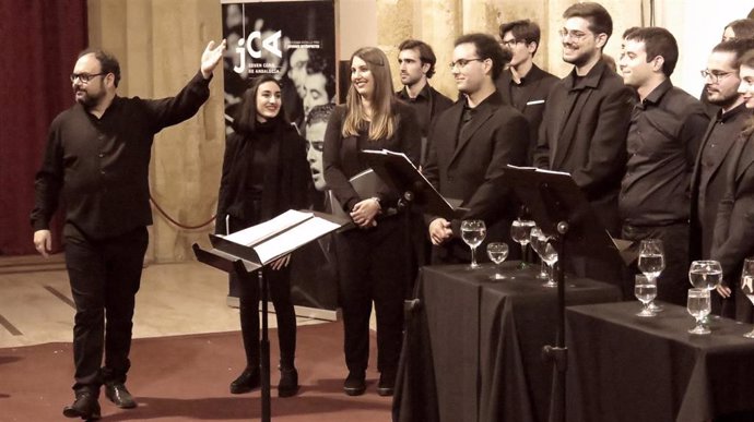 El Joven Coro de Andalucía, en una foto de archivo.