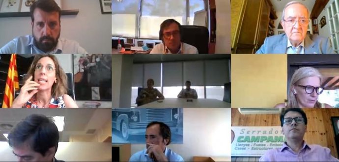 La consellera Chacón alerta que "sin ayudas directas para el tejido productivo, la crisis social será inabordable".