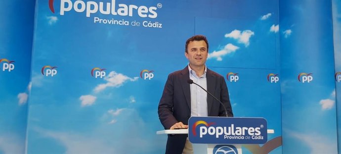 Bruno García, secretario general del Pp de Cádiz