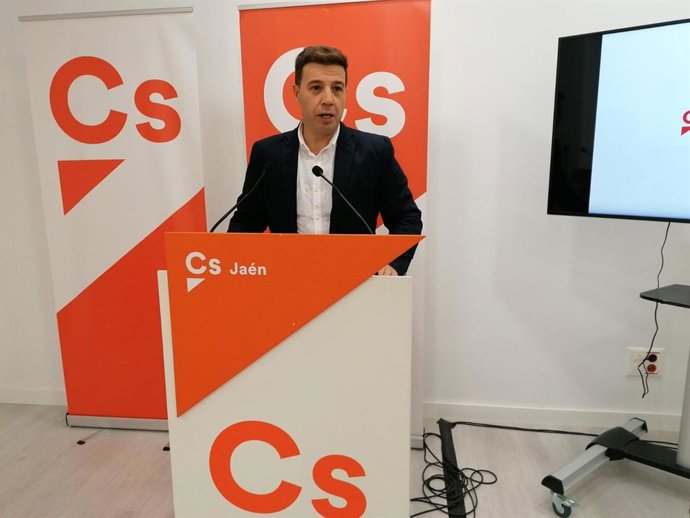 Portavoz de la formación naranja en la Diputación de Jaén, Ildefonso Ruiz, en imagen de archivo.