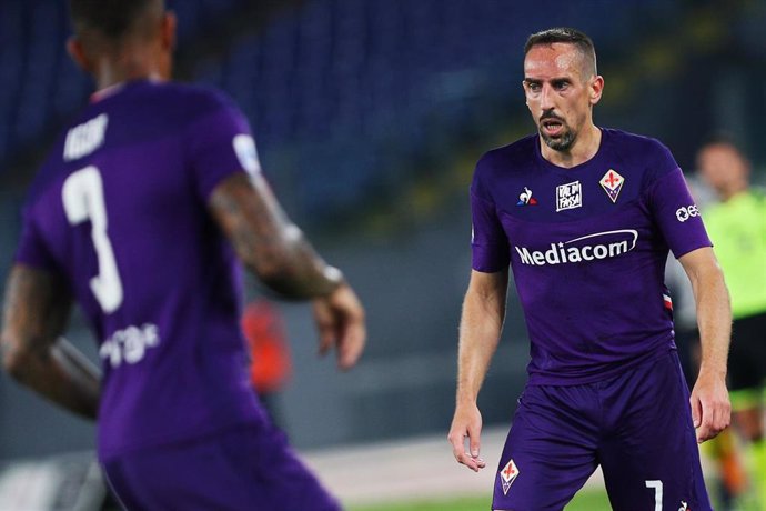 Franck Ribéry con la Fiorentina