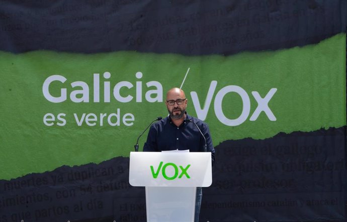 Ricardo Morado, cabeza de lista de Vox por A Coruña.