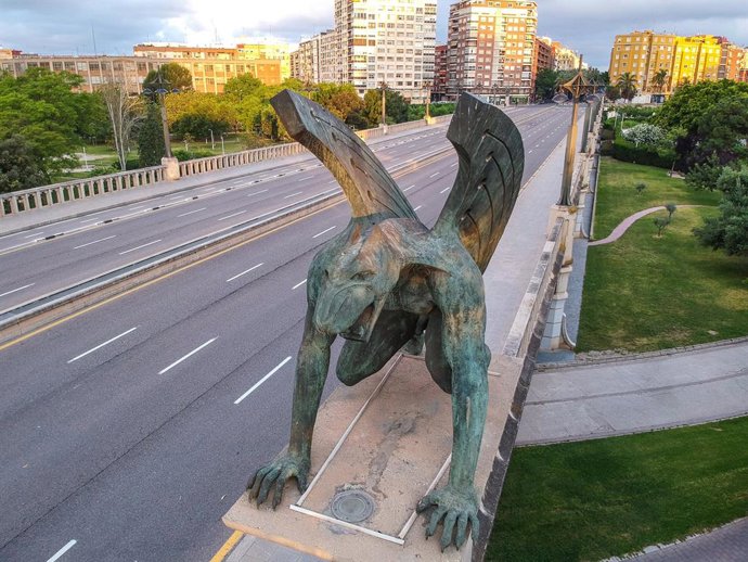 Una de las fotografías recibidas por Valenciaport para la exposición-homenaje sobre la pandemia del Covid-19
