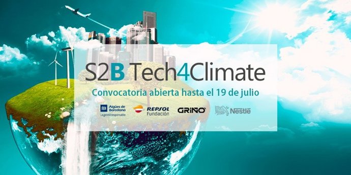Cartel del programa S2B Tech4Climate.