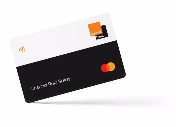 Tarjeta 100% móvil de Orange Bank y Mastercard