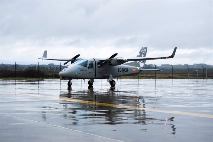 Avión Opcionalmente Tripulado (OPV) Targus desarrollado por Indra