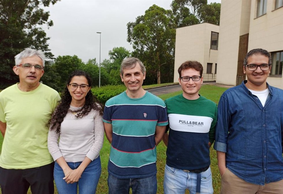 Fernando Briz, Mariam Saeed, Juan Manuel Guerrero, Paúl Alejandro Frutos y Ahmed Fathy Abouzeid.