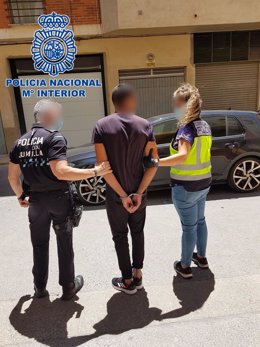 Detención a cargo de la Policía Nacional en Alicante