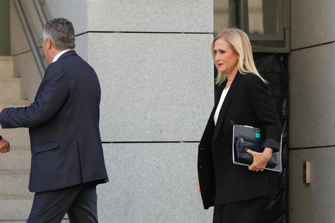 La expresidenta de la Comunidad de Madrid Cristina Cifuentes. Archivo. 