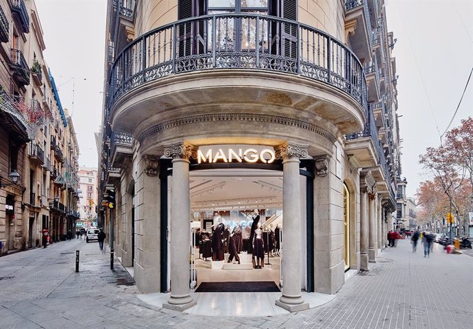 Tienda de Mango en Barcelona.