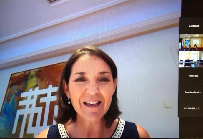 La Ministra De Industria, Comercio Y Turismo, Reyes Maroto, Durante Su Intervención