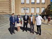 Faci subraya el trabajo y la coordinación para la que la EvAU pueda desarrollarse con normalidad a pesar de la pandemia