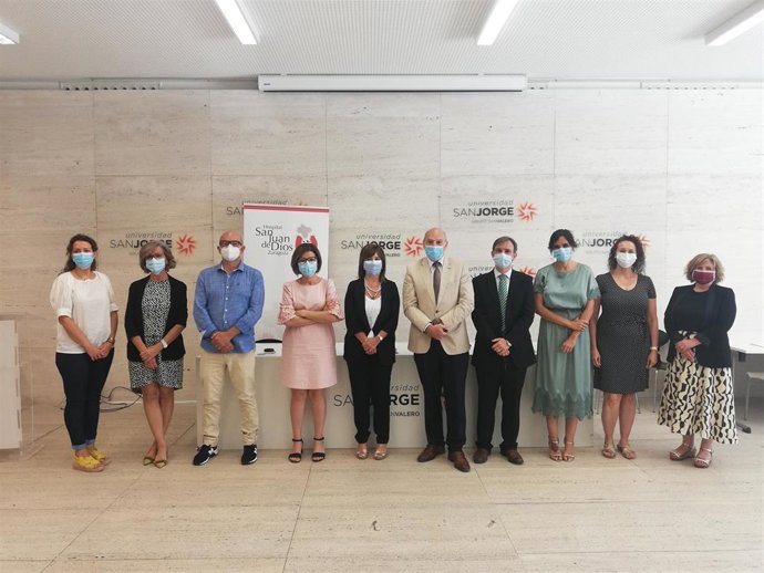 Grupo San Valero y Hospital de San Juan de Dios han firmado un convenio