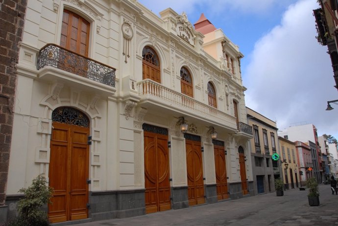 El Teatro Lea de San Cristóbal de La Laguna en Santa Cruz de Tenerife