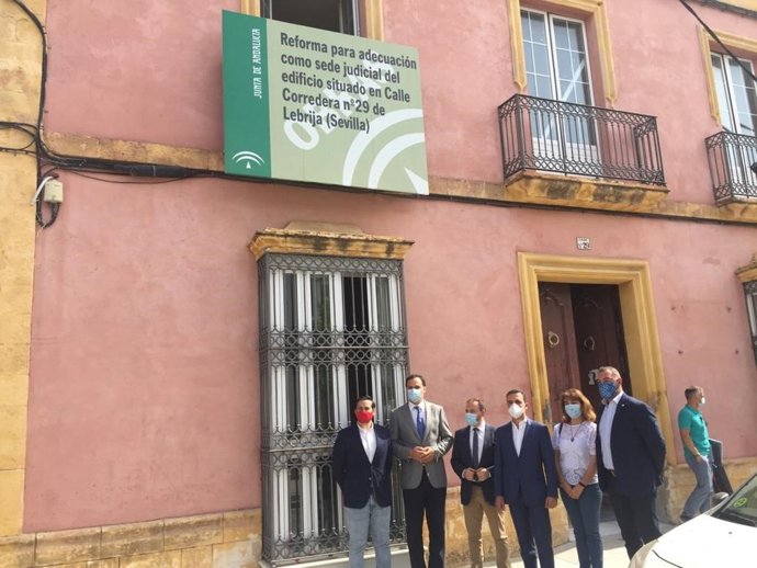 Visita a la nueva sede judicial de Lebrija