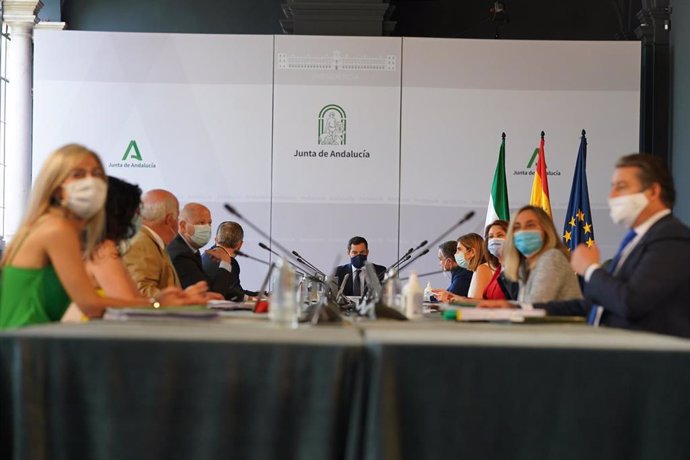 Reunión del Consejo de Gobierno andaluz.