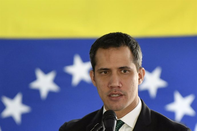 L'autoproclamado "president encarregat" de Veneuela, Juan Guaidó