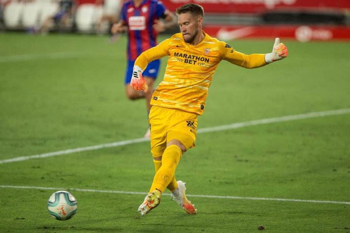 Tomas Vaclik, portero del Sevilla FC