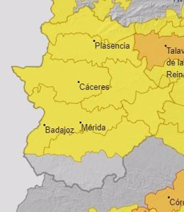 Alertas 8 de julio en Extremadura