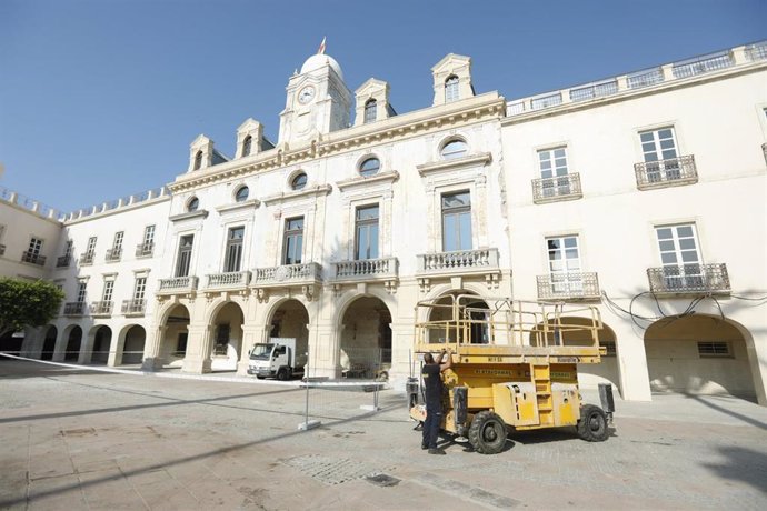 Fachada del Ayuntamiento de Almería