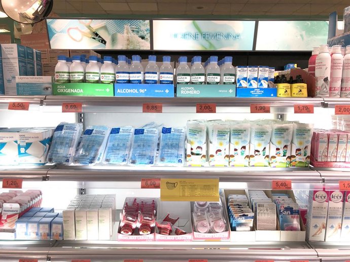 Coronavirus.- Mercadona comienza a vender mascarillas infantiles en todos sus su