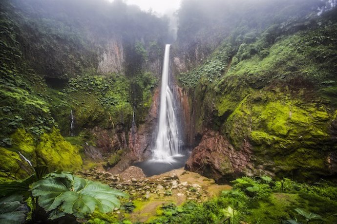 Catarata del Toro en Costa Rica