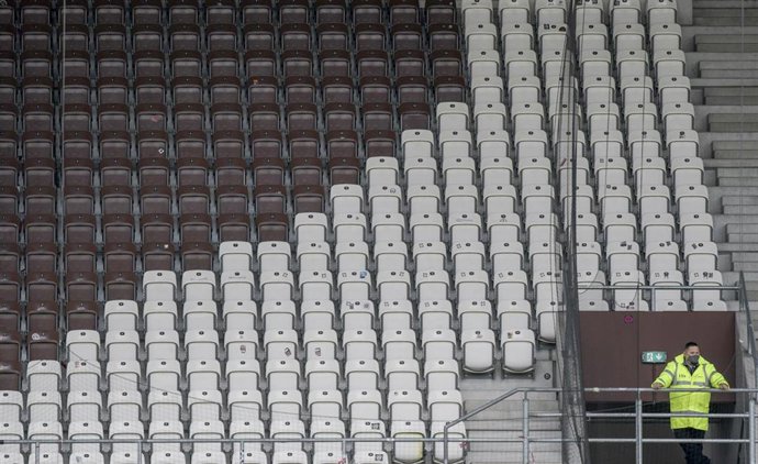 Gradas vacías en la Bundesliga