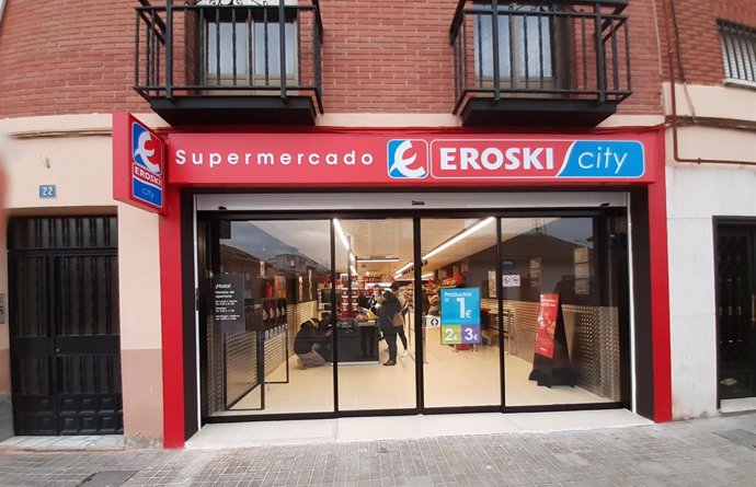 Supermercat d'Eroski.