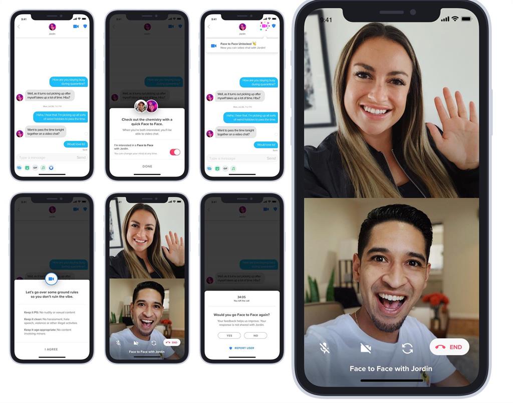 Tinder introducirá los chats de vídeo en España en verano
