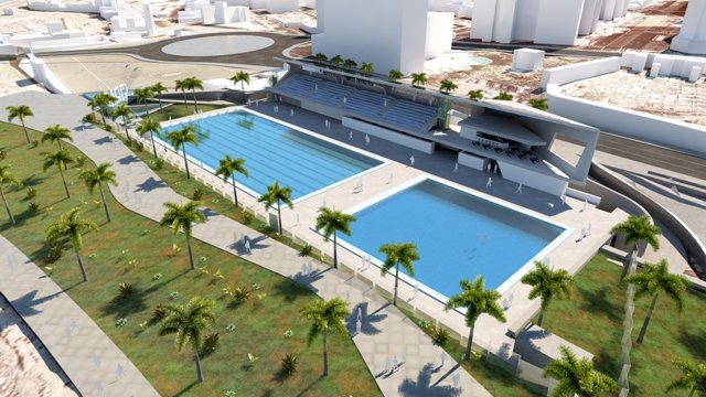 Proyecto del nuevo centro de deportes acuáticos de Puerto de la Cruz