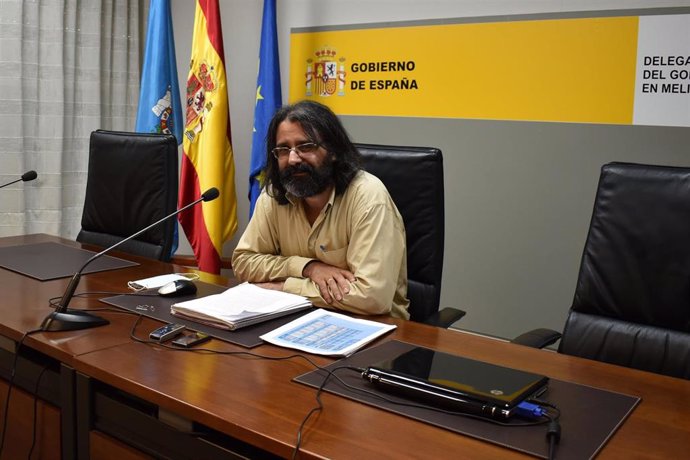 El director provincial de Educación de Melilla, Juan Ángel Berbel, en rueda de prensa