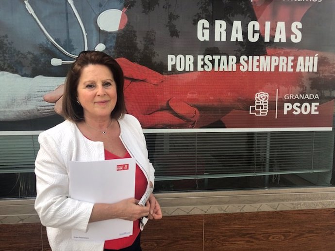 La parlamentaria del PSOE-A María José Sánchez Rubio.
