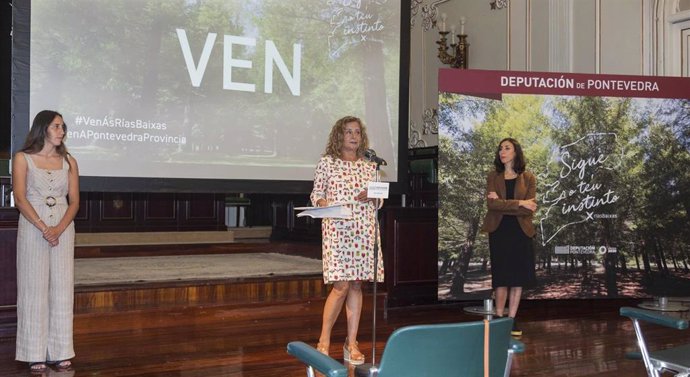 Carmela Silva presenta la campaña turística 'VEN'