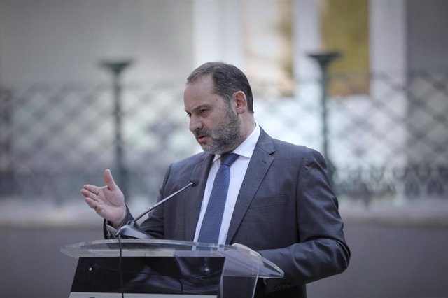 El ministro de Transportes, Movilidad y Agenda Urbana, José Luis Ábalos
