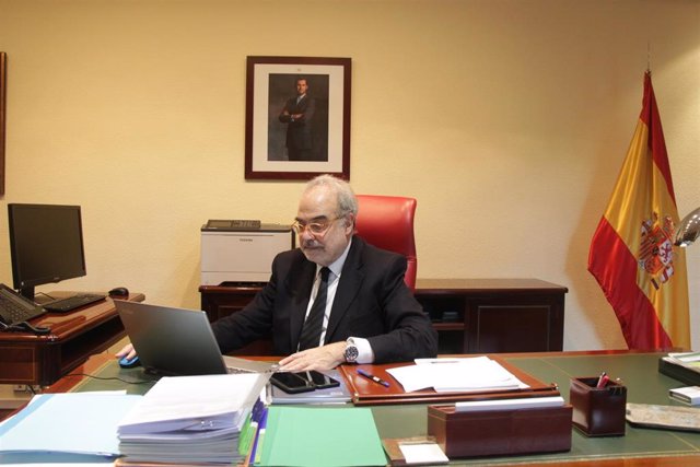 El presidente del Consejo de Seguridad Nuclear (CSN), Josep Maria Serena i Sender.