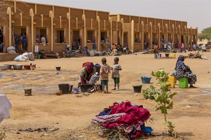 Desplazados por la violencia en Malí