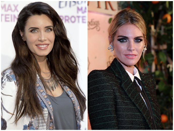Dos bellos primeros planos de Pilar Rubio y Amaia Salamanca, dos de nuestras famosas más atractivas