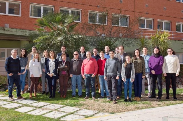 Equipo de investigación del grupo de Ingeniería Química y Ambiental de la Universidad de Jaén