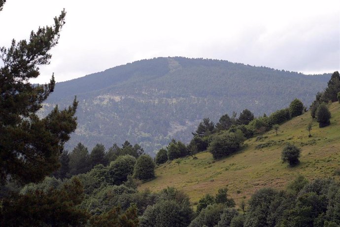 Paisaja de la Sierra Cebollera en La Rioja